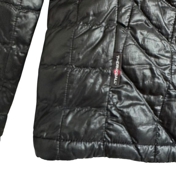 THE NORTH FACE THERMOBALL MICRO BLACK PUFFER SIZE SMALL - Picture 6 of 16